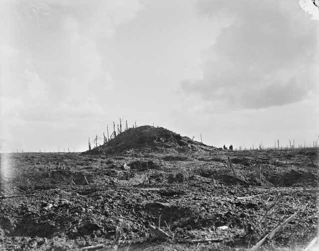 Various views of the battlefield following the battle of Polygon Wood.