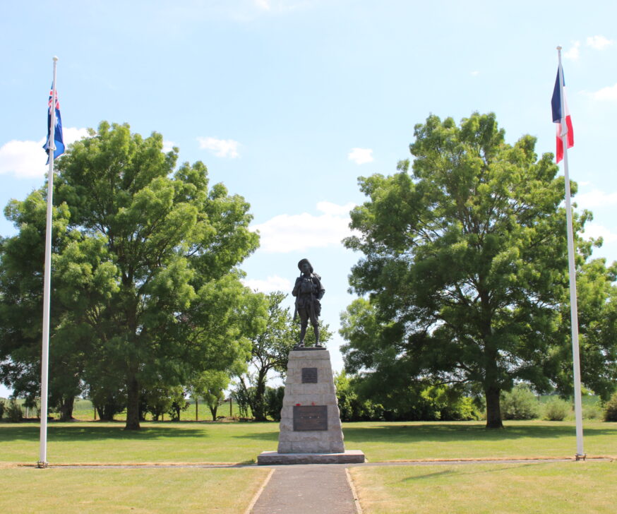 Digger Memorial Park of Bullecourt.